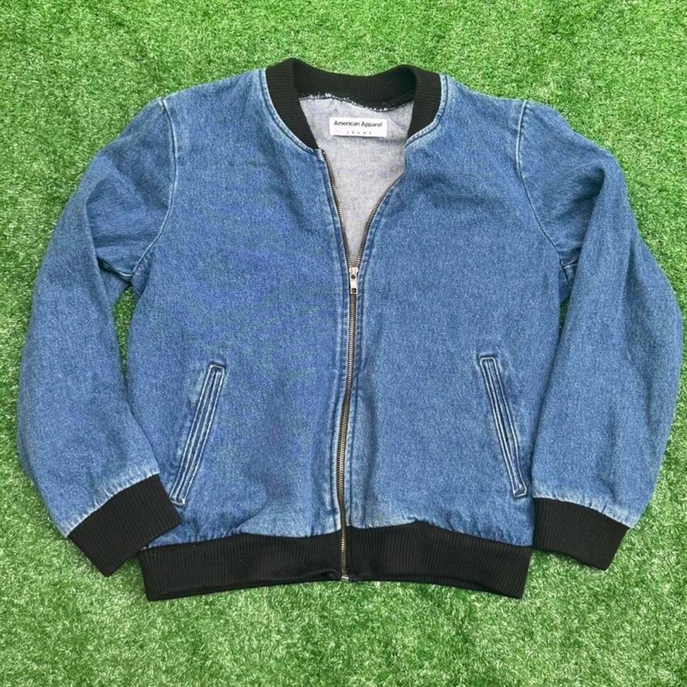 American Appearl Denim bomber jacket💙